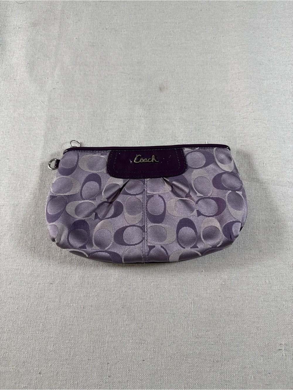 Coach Madison Op Art Signature Sateen Large Wristlet Style No. 41988